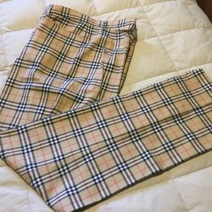 Plaid pants